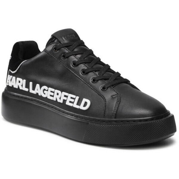 KARL LAGERFELD Sneakersy KL62210 00X Czarny