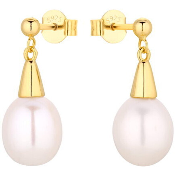 Alicja&Maria Jewellery Kolczyki Clam Pearls Gold Złoty