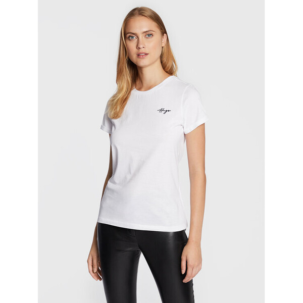 Hugo T-Shirt Slim 50478217 Biały Slim Fit