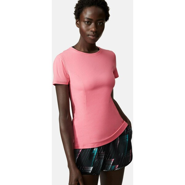 Marks & Spencer GOODMOVE SCOOP NECK T-shirt basic bright pink QM421D08U-J11
