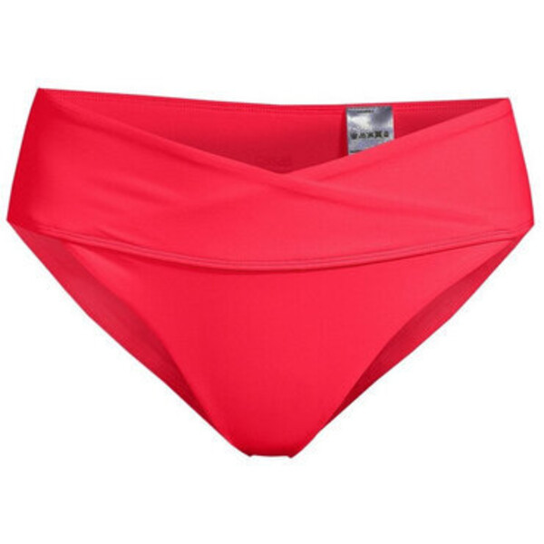 Casall Dół od bikini High Waist Wrap Bikini Brief Czerwony