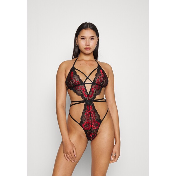 Ann Summers LIBERTY CROTCHLESS Body black/red ANE81S058-Q11