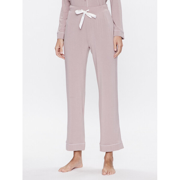 Hunkemöller Spodnie piżamowe Pant Jersey 201743 Różowy Regular Fit