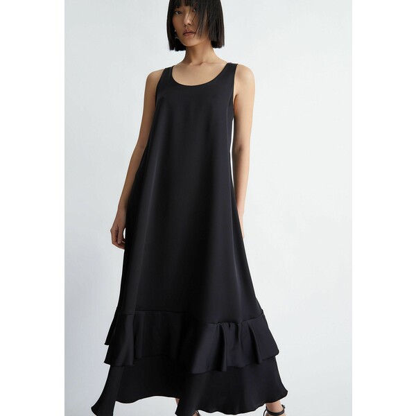 Liu Jo Jeans Długa sukienka black L2521C0D3-Q11