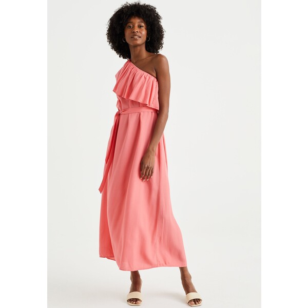 WE Fashion ONE-SHOULDER JURK Długa sukienka pink WF521C0KS-J11