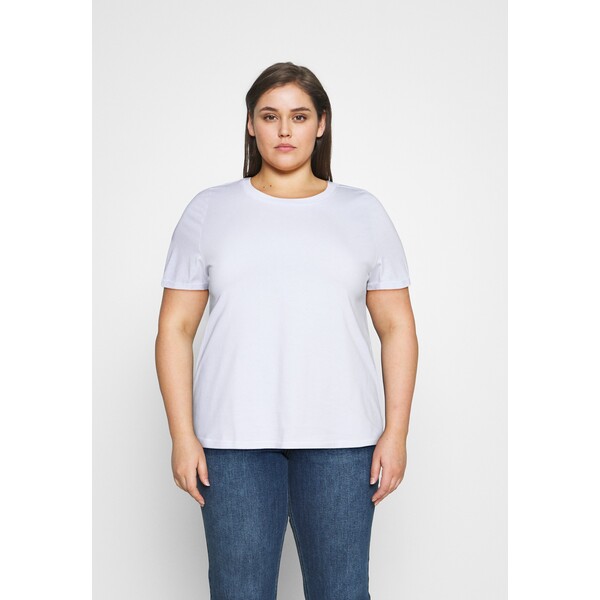 Vero Moda Curve VMPAULA T-shirt basic bright white VEE21D02K-K11