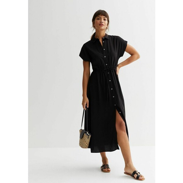 New Look DRAWSTRING Sukienka koszulowa black NL021C1O7-Q11