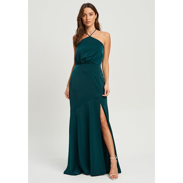 CHANCERY LAURINA Długa sukienka emerald CFZ21C04T-M11
