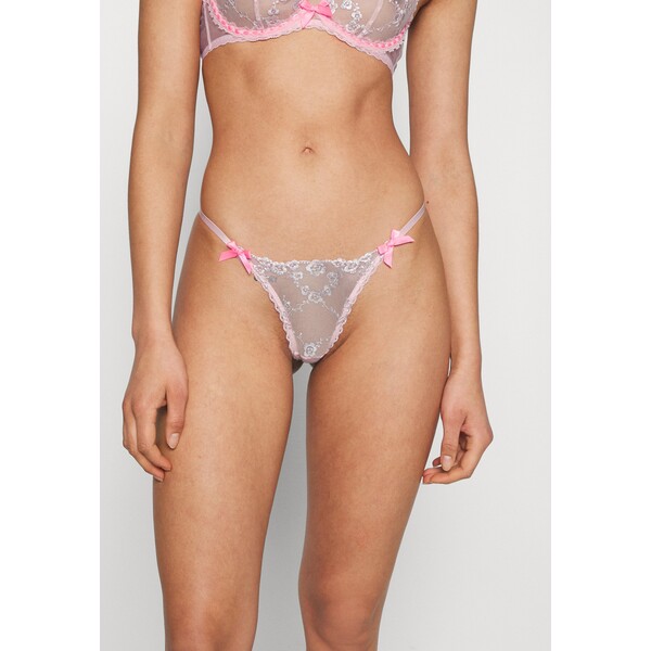 Agent Provocateur ADELIE THONG BABY Stringi baby pink/hot pink AG181R094-J11