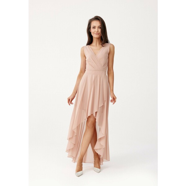 Roco Fashion NELLY Suknia balowa jasnobrązowy melanż R8P21C01U-O11