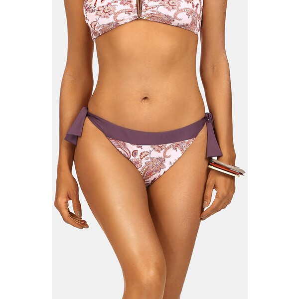 Feba Swimwear Dół od bikini violet paisley FEP81I03E-I11