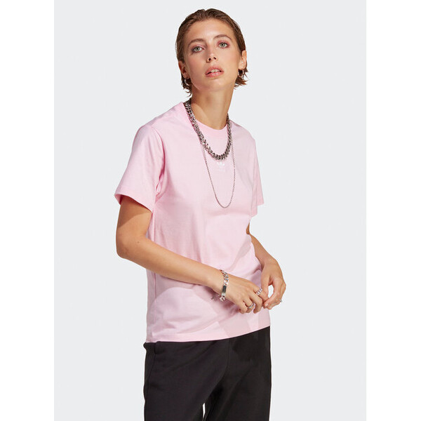 adidas T-Shirt adicolor Essentials IA7785 Różowy Regular Fit