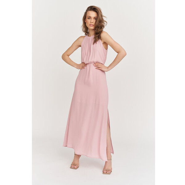 lemoniade Sukienka letnia L542 Różowy Comfortable Fit