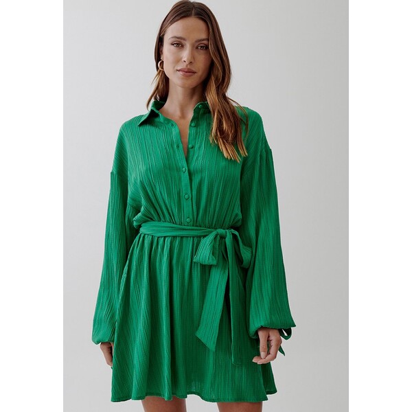 TUSSAH TANA MINI Sukienka koszulowa green TUQ21C0RT-M11