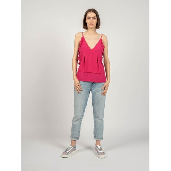 Patrizia Pepe T-Shirt 2C1262/A8I1 Różowy Regular Fit