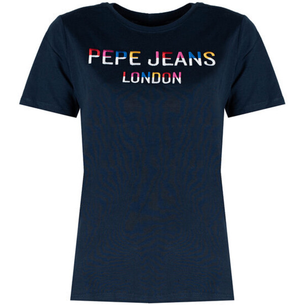 Pepe Jeans T-Shirt PL505191 | Julia Granatowy Regular Fit