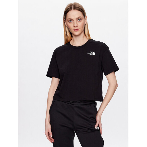 The North Face T-Shirt NF0A4SYC Czarny Regular Fit