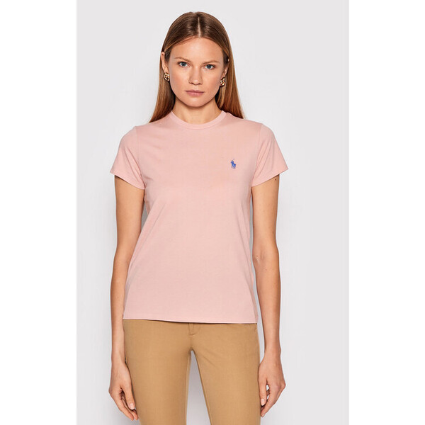 Polo Ralph Lauren T-Shirt 211847073024 Różowy Regular Fit