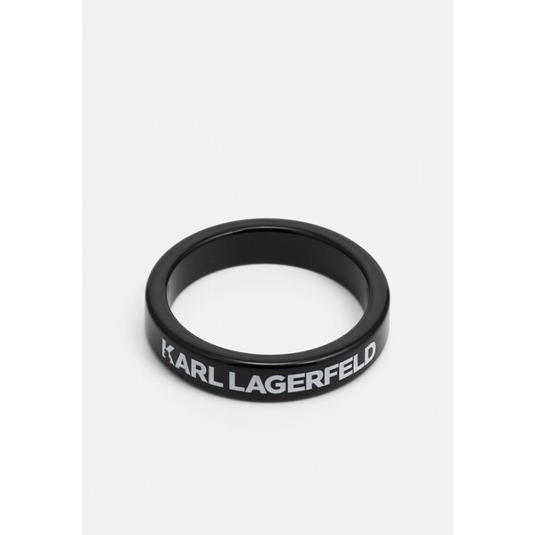 KARL LAGERFELD SUMMER BANGLE THIN BRACELET Bransoletka black K4851L08M-Q11