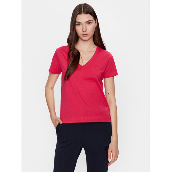 Gant T-Shirt 4200440 Różowy Regular Fit
