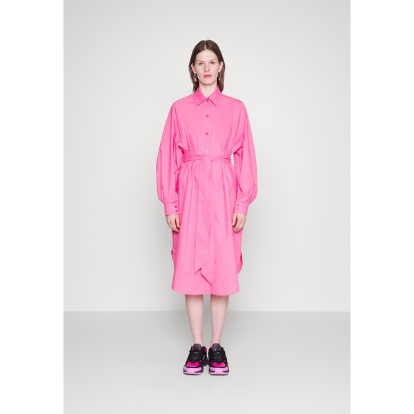 HUGO KAMERAN Sukienka koszulowa medium pink HU721C0NW-J11
