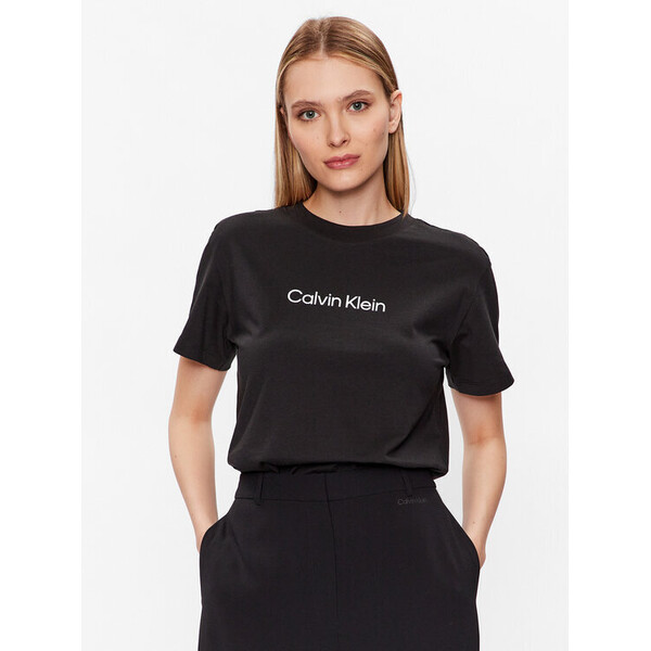 Calvin Klein T-Shirt Hero Logo K20K205448 Czarny Regular Fit