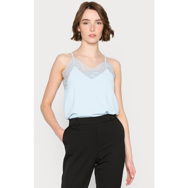 ONLY ONLMETTE MIX SINGLET Top cashmere blue ON321E2MH-K11