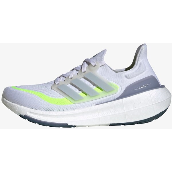 adidas Performance LIGHT W Obuwie do biegania treningowe cloud white blue lucid lemon AD541A27E-A15