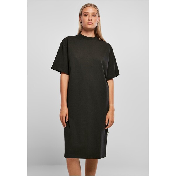 Urban Classics Sukienka z dżerseju black UR621C02G-Q11
