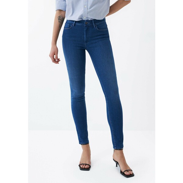 Salsa Jeans DESTINY Jeansy Skinny Fit blue SZ021N0OH-K11