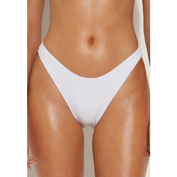 Tezenis 3D-EFFECT BRAZILIAN Dół od bikini weiß white TEG81I08L-A11