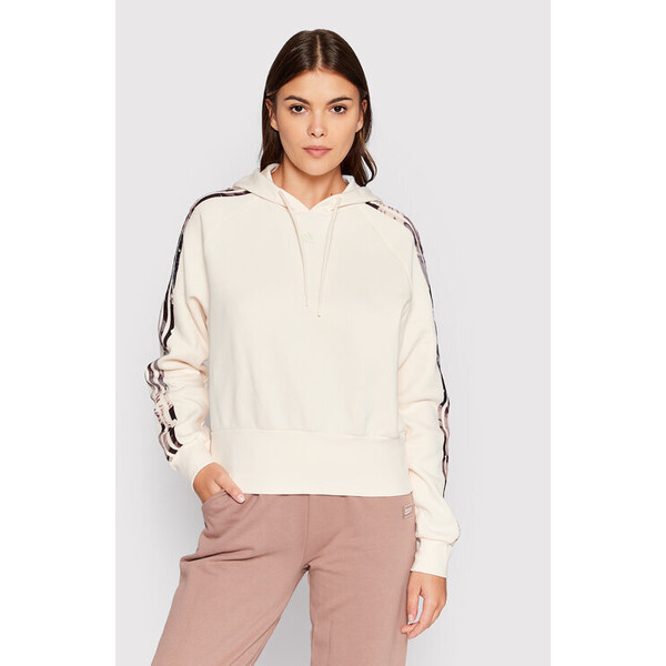 adidas Bluza Allover Print HN5278 Beżowy Relaxed Fit