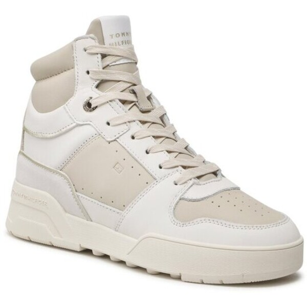 Tommy Hilfiger Sneakersy High Cut Basket Sneaker Se FW0FW06809 Beżowy