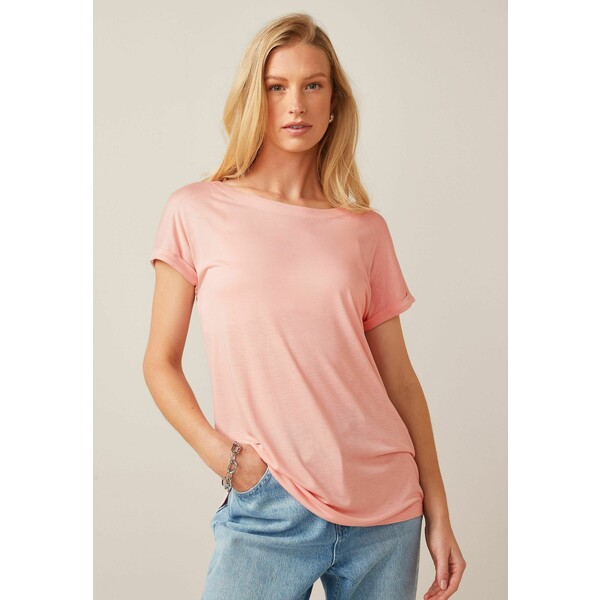 Next SLOUCH CAP SLEEVE T-shirt basic blush pink NX321D17S-J11