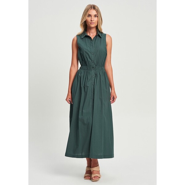 WILLA LINA Sukienka koszulowa emerald W1E21C02X-M11