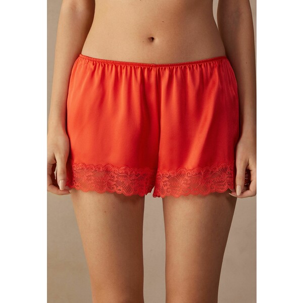 Intimissimi Spodnie od piżamy orange flame scarlet INL81O00N-G17