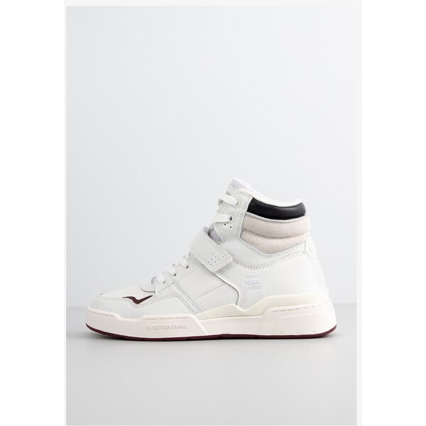 G-Star ATTACC MID LEA W Sneakersy wysokie white GS111A08H-A11