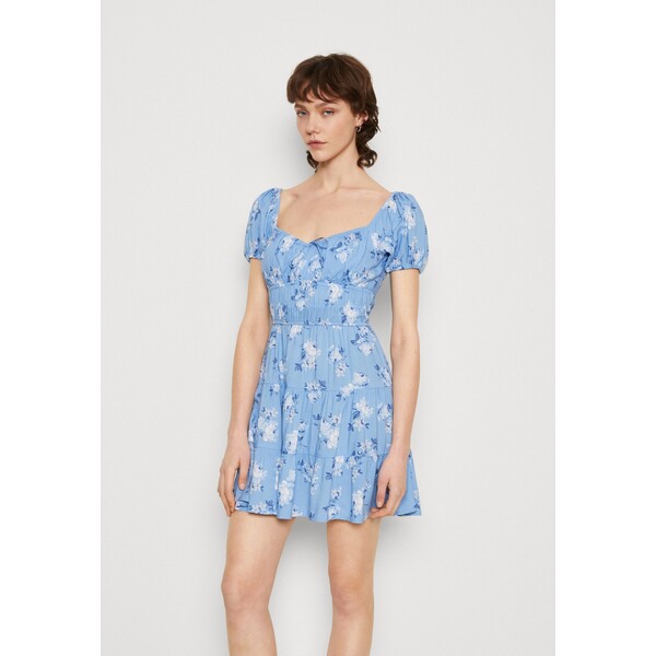 Hollister Co. CHANNELED DRESS Sukienka letnia cornflower H0421C076-K11