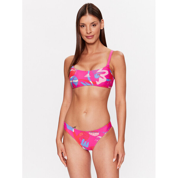 adidas Bikini Padded Flower Graphic Bikini IM1247 Różowy