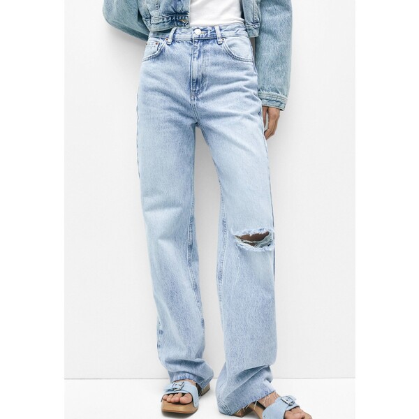 PULL&BEAR Jeansy Straight Leg PUC21N0KW-A11