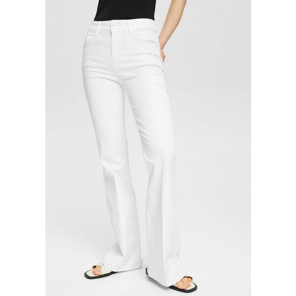 Esprit Collection Jeansy Bootcut white ES421N03N-A11