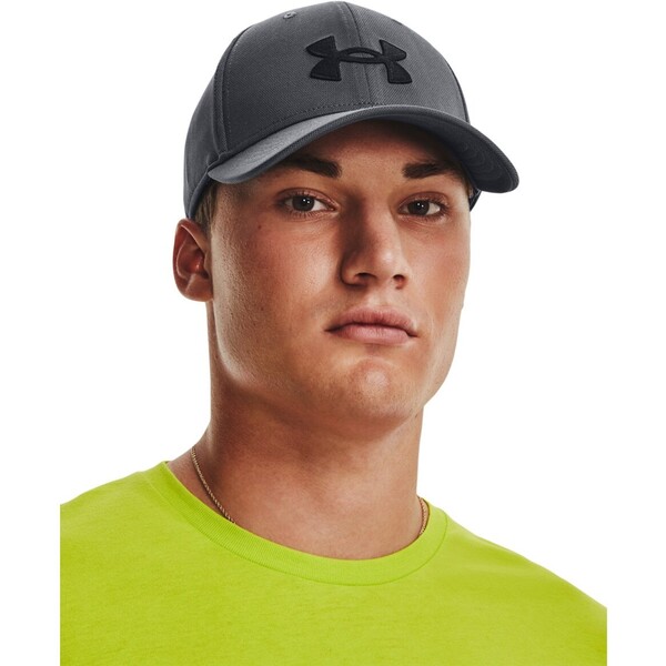 UNDER ARMOUR Męska czapka z daszkiem Under Armour Men's UA Blitzing Adj - szara