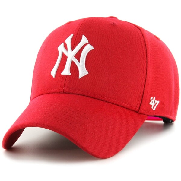 47 BRAND Czapka z daszkiem uniseks 47 Brand New York Yankees '47 Snapback - czerwona