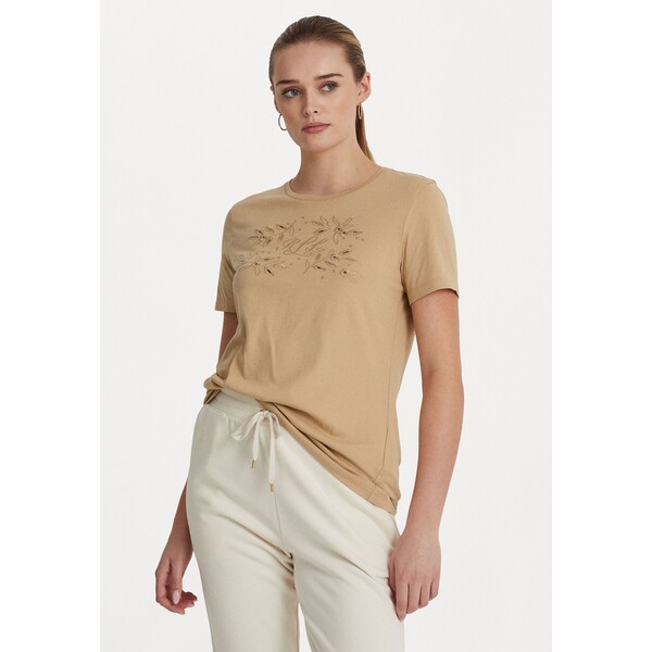 Lauren Ralph Lauren T-shirt z nadrukiem L4221D0IP-K11