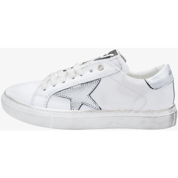 Drudd Italia Sneakersy niskie white silver D3N11A009-A11