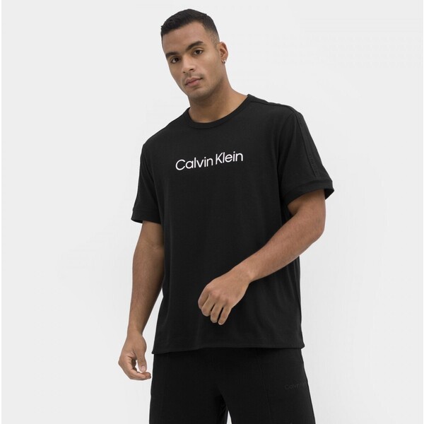 Calvin Klein Męska koszulka treningowa CALVIN KLEIN MEN 00GMS3K104 - czarna