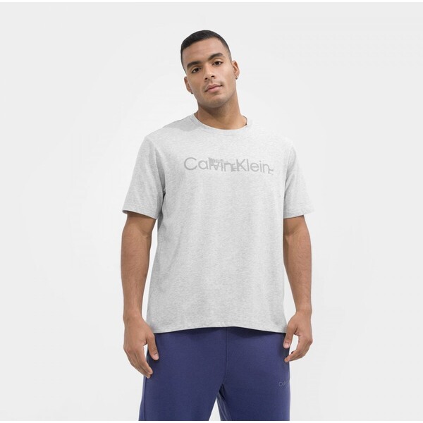 Calvin Klein Męska koszulka treningowa CALVIN KLEIN MEN 00GMS3K110 - szara