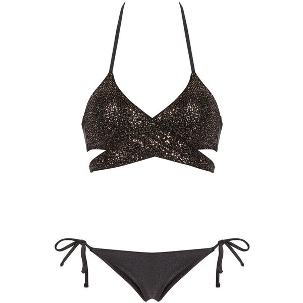 Emporio Armani Underwear Bikini 2627112R312 Czarny