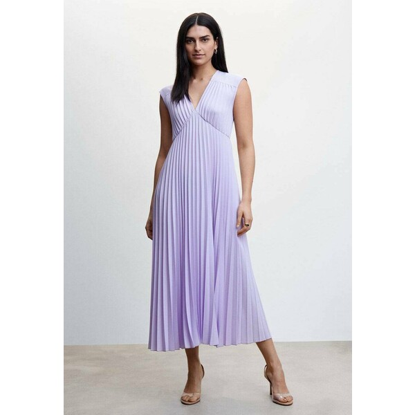 Mango STELLA-A Sukienka letnia light pastel purple M9121C696-I11