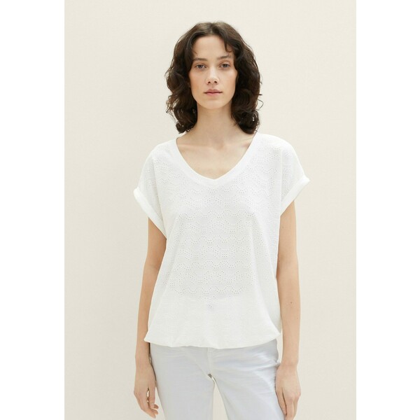 TOM TAILOR T-shirt basic whisper white TO221D1J6-A11